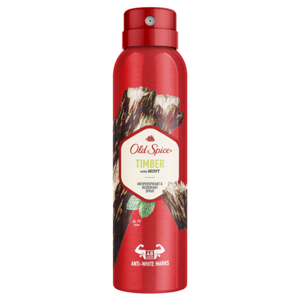 

Аэрозольный антиперспирант Old Spice Timber, 150 мл