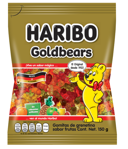 

Жевательные желейные конфеты Haribo Gold bears, 150 г