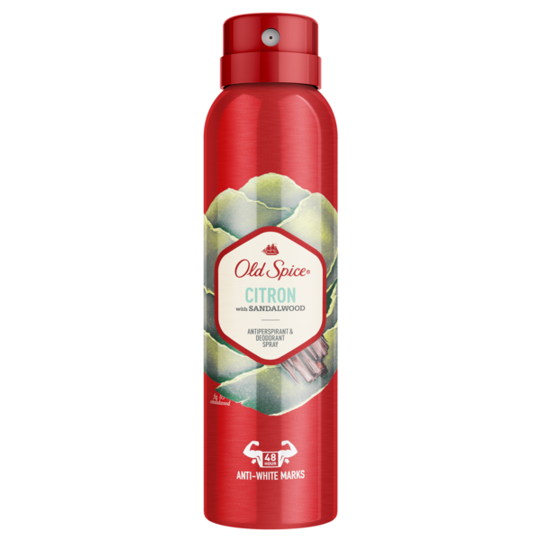 

Аэрозольный антиперспирант Old Spice Citron, 150 мл