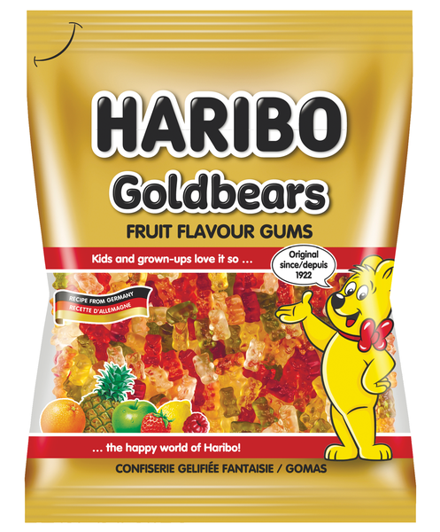 

Жевательные желейные конфеты Haribo Gold bears, 80 г