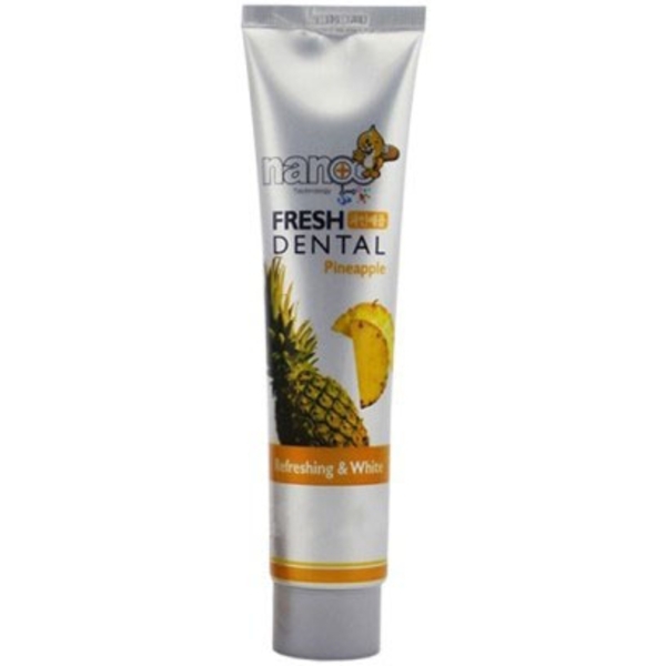Зубна паста освіжаюча Hanil Fresh Dental Pineapple з екстрактом ананаса, 160 г - Pampik - 2