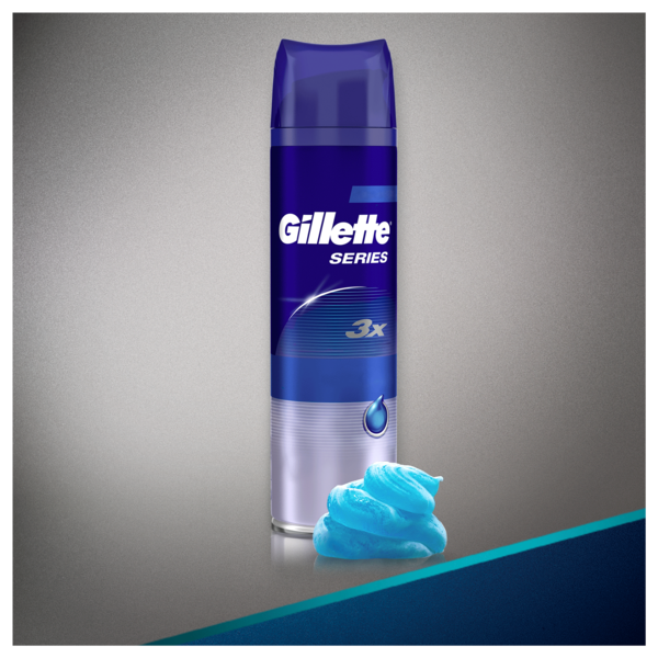 Зволожувальний гель для гоління Gillette Series Moisturizing, 200 мл - Pampik - 6