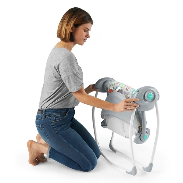 Крісло-гойдалка Bright Starts Whimsical Wild (11803) - Pampik - 8