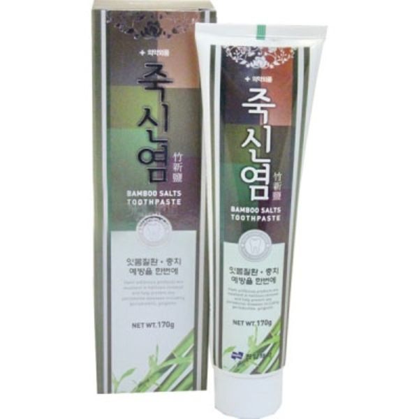 Зубна паста з бамбуковою сіллю Hanil Juksinyeom Bamboo Salt, 170 г - Pampik