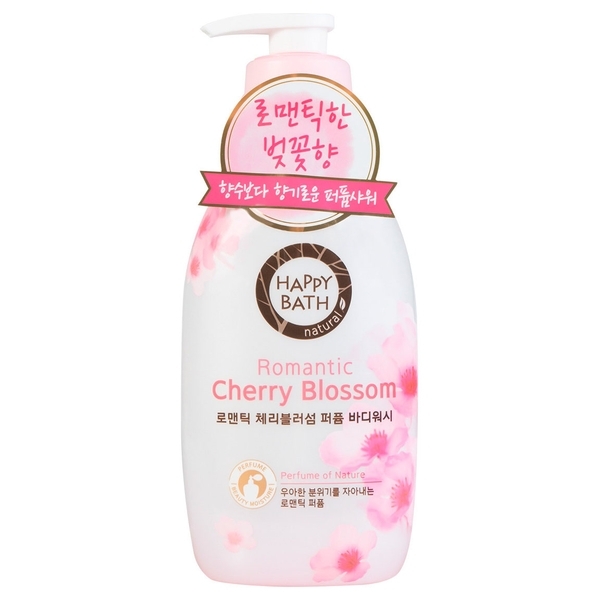 Парфюмированный гель для душа Amore Happy Bath Romantic Cherry Blossom, 900 г - Pampik