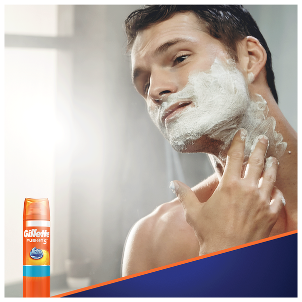 Гель для гоління Gillette Fusion 5 Ultra Moisturizing, 200 мл - Pampik - 4