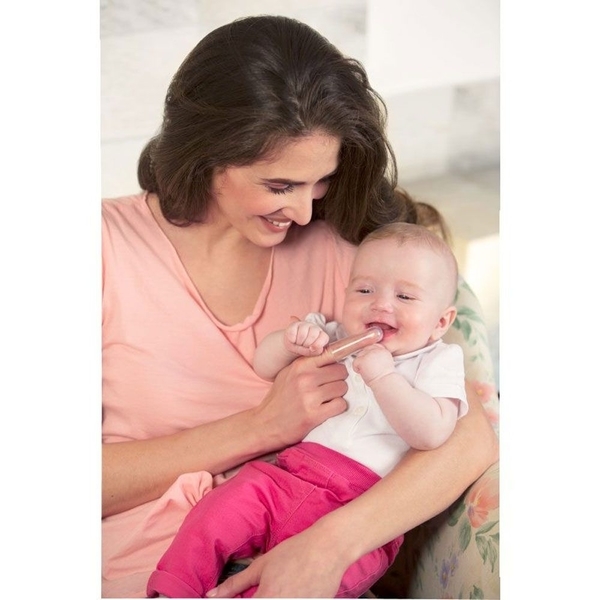 Набір Chicco My First Toothbrush Set: зубна щітка-масажер + гель для ясен (02525.00) - Pampik - 2