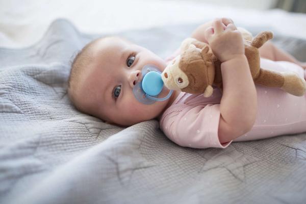 Подарок. Мягкая игрушка с пустышкой Philips Avent Ultra Soft Обезьянка, 0-6 мес. (SCF348/12) - Pampik - 4