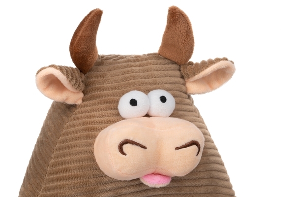 М'яка іграшка Same Toy Корова/Бик, 16 см, коричневий (X1656/16A) - Pampik - 3