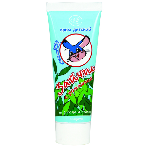Крем Дитячий Амальгама Люкс Зайчик, з ромашкою, 75 мл - Pampik
