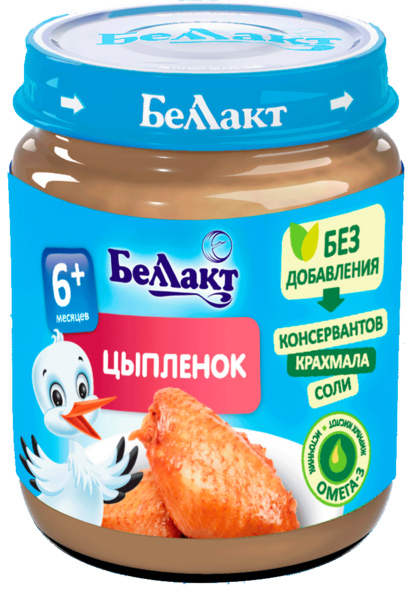 Пюре Беллакт Курча, 95 г - Pampik