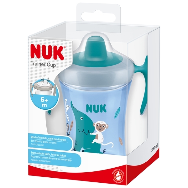 Поїльник Nuk Evolution, від 6 міс., 200 мл, синій (3953113) - Pampik - 2