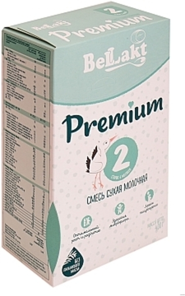 Суміш суха молочна Беллакт Premium 2, 400 г - Pampik