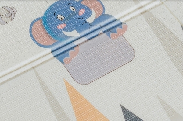 Дитячий двосторонній складаний килимок Poppet Прогулянка і Дорожні подорожі, 150х180 см (PP006-150) - Pampik - 5