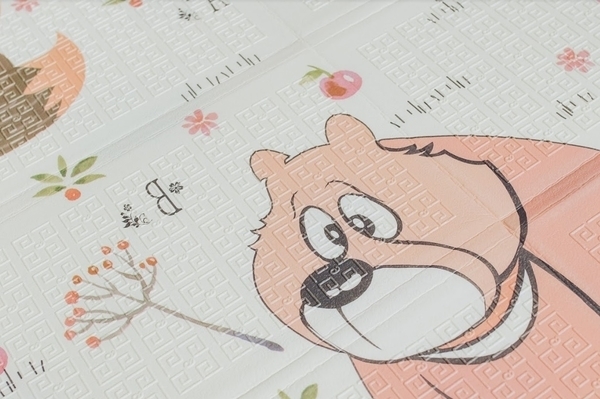 Детский двухсторонний складной коврик Poppet Лесные жители и Добрые соседи, 150х180 см (PP008-150) - Pampik - 5