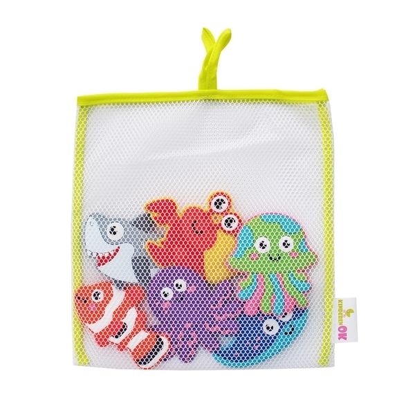 Набір іграшок для купання KinderenOK FIXI Світ Океану, 6 предметів (200319) - Pampik - 5