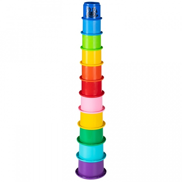 Ігровий набір Fancy Baby Цікава пірамідка, 11 ел. (PR03) - Pampik - 2