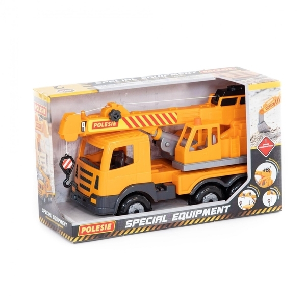 Іграшка Polesie Престиж Автомобіль-кран №2, в коробці (70715) - Pampik - 4