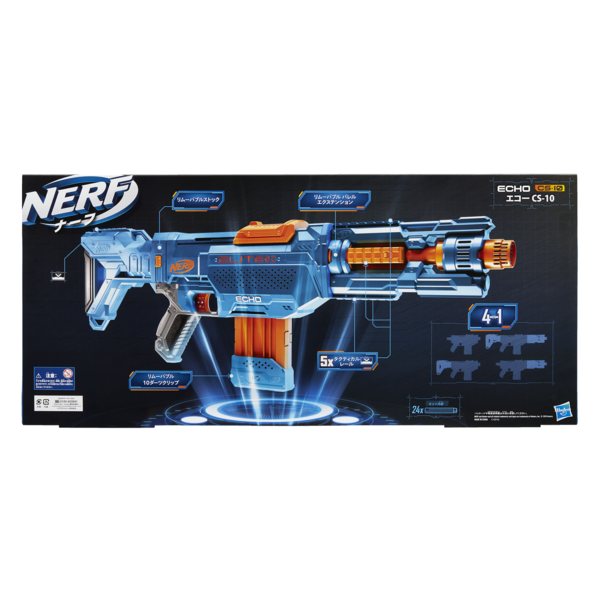Игрушечное оружие бластер Hasbro Nerf Echo CS-10 Elite 2.0 (E9533) - Pampik - 2