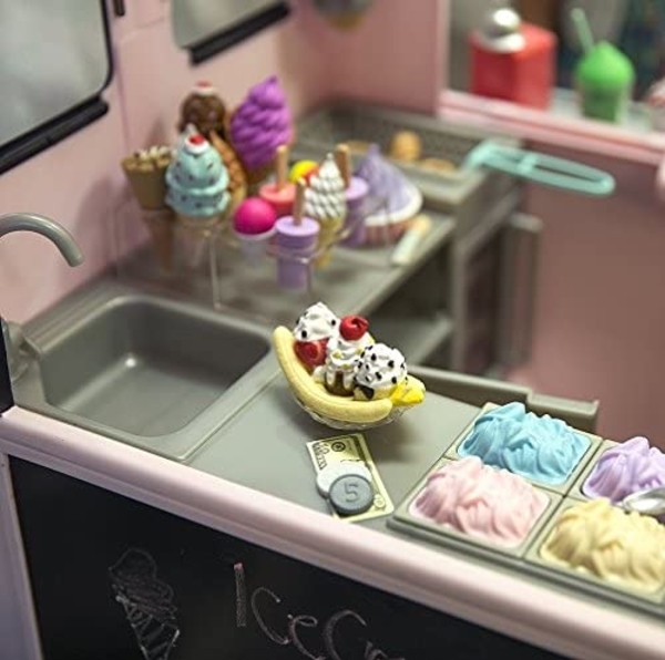 Транспорт для ляльок Our Generation Фургон з морозивом, рожевий (BD37363Z) - Pampik - 2