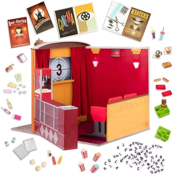 Ігровий набір Our Generation Кінотеатр (BD37857Z) - Pampik