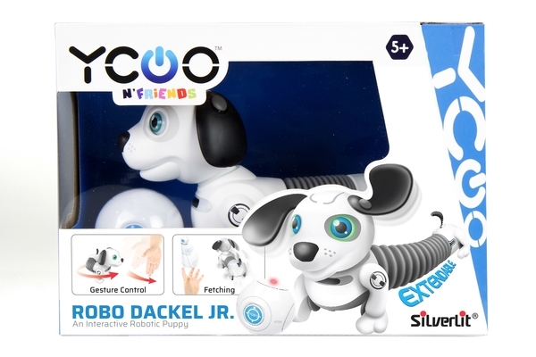 Игрушка робот-собака Silverlit Dackel Junior (88578) - Pampik - 10