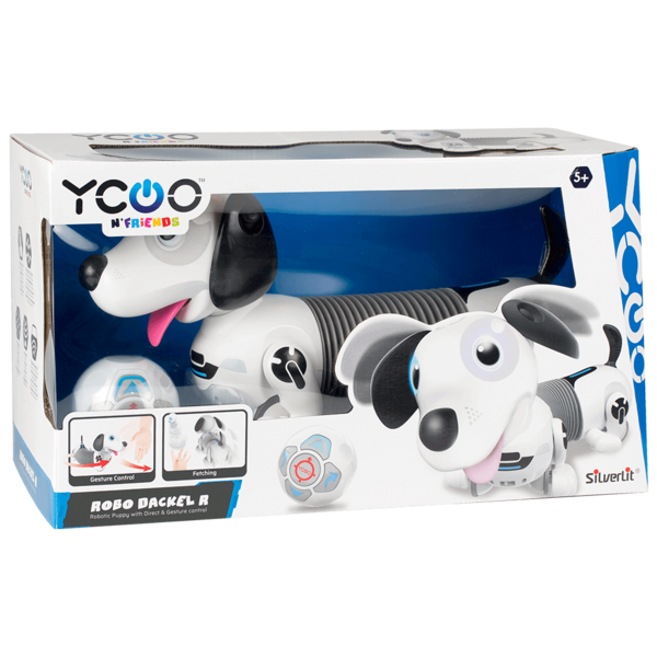 Іграшка робот-собака Silverlit Dackel R (88586) - Pampik - 6