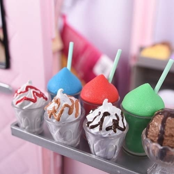 Транспорт для ляльок Our Generation Фургон з морозивом, рожевий (BD37363Z) - Pampik - 6