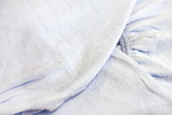 Простыня на резинке LightHouse, махра, 160х200 см, голубой (46715) - Pampik - 4