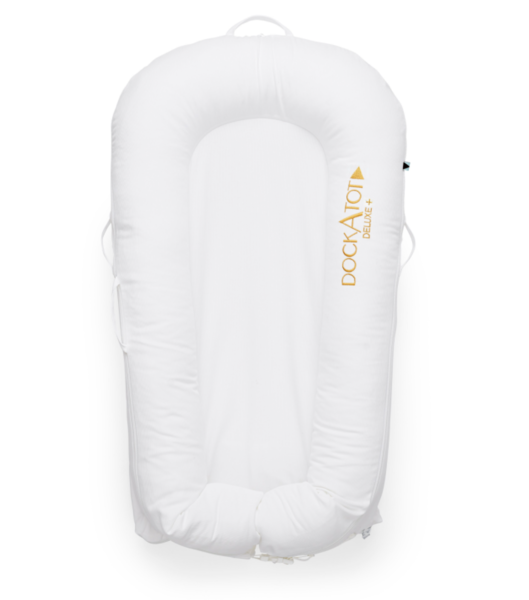 Змінний чохол для матраца-кокона DockATot Deluxe+ Pristine White, білий (140045597) - Pampik