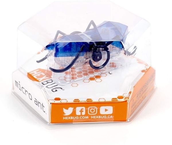 Наноробот Hexbug Micro Ant, синій (409-6389_blue) - Pampik - 2