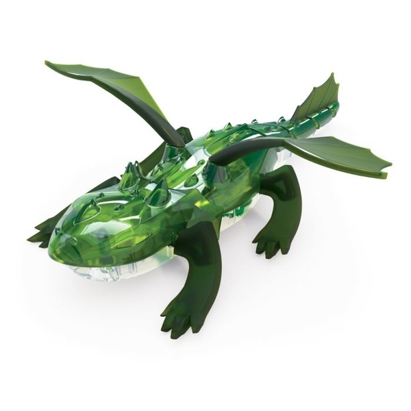 Наноробот Hexbug Dragon Single на ИК-управлении, зеленый (409-6847_green) - Pampik - 3