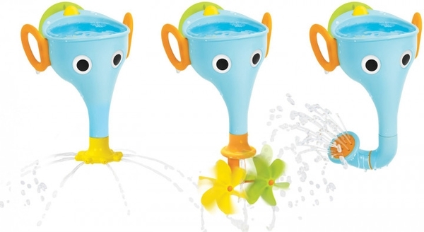 Іграшка для води Yookidoo Веселий слоник, блакитний (73539) - Pampik - 4