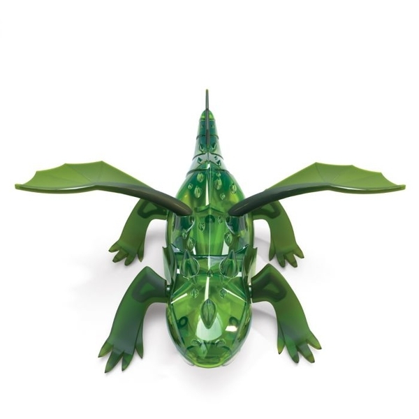 Наноробот Hexbug Dragon Single на ИК-управлении, зеленый (409-6847_green) - Pampik