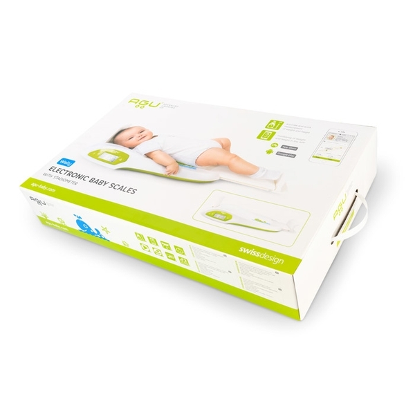 Електронні дитячі ваги AGU BSS1 Wally з ростомером (7640187397086) - Pampik - 7