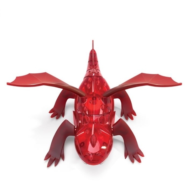 Наноробот Hexbug Dragon Single на ИК-управлении, красный (409-6847_red) - Pampik - 4