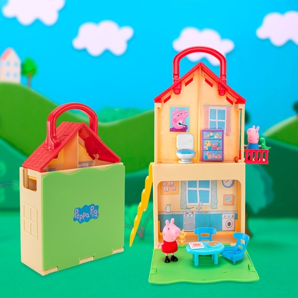 Ігровий набір Peppa Розкладай і грай Будинок Пеппі (PEP0700) - Pampik - 6