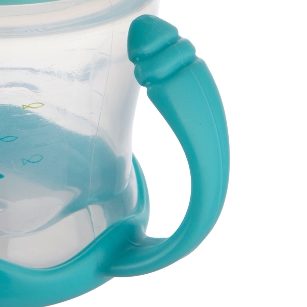 Поїльник-непроливайка Canpol Babies Sweet fun, 180 мл, синій (57/300_blu) - Pampik - 4