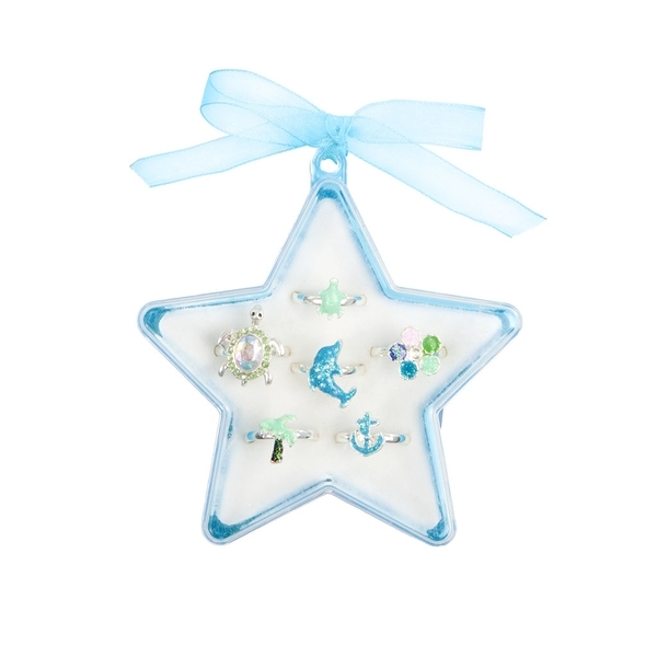 Набір кілець Great Pretenders Under the Sea, 6 шт. (84509) - Pampik - 2