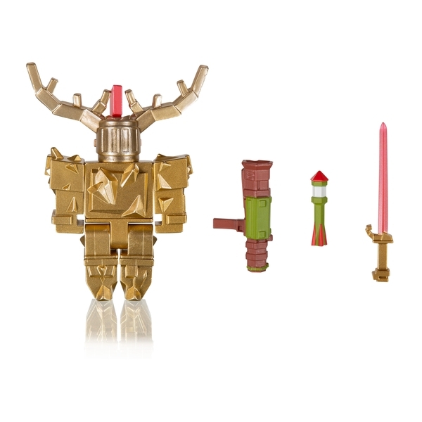 Ігрова колекційна фігурка Jazwares Roblox Core Figures Fantastic Frontier Gold Corrupted Knight (ROG0172) - Pampik - 4