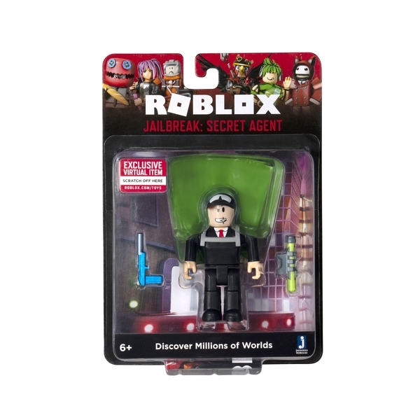 Игровая коллекционная фигурка Jazwares Roblox Core Figures Jailbreak Secret Agent W8 (ROB0330) - Pampik - 4