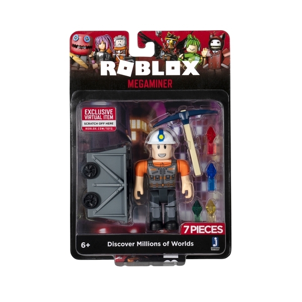 Ігрова колекційна фігурка Jazwares Roblox Core Figures Megaminer W8 (ROB0331) - Pampik - 9