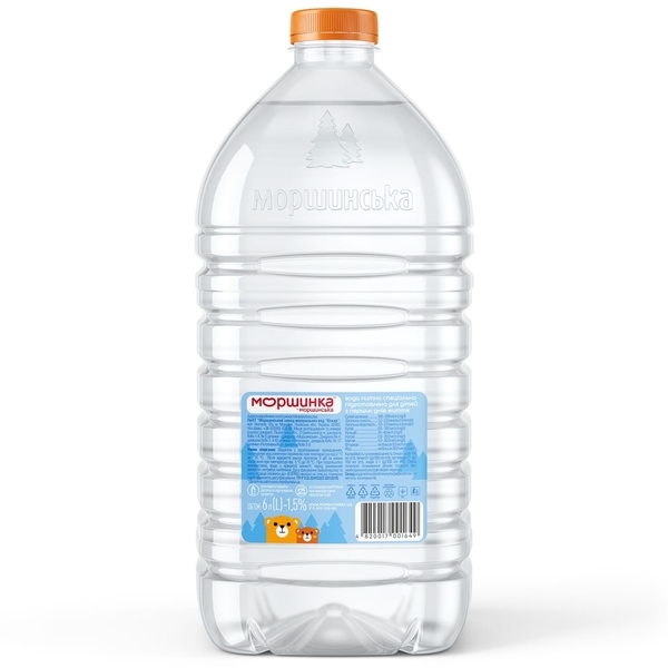 Мінеральна вода Моршинка, негазована, 6 л - Pampik - 2