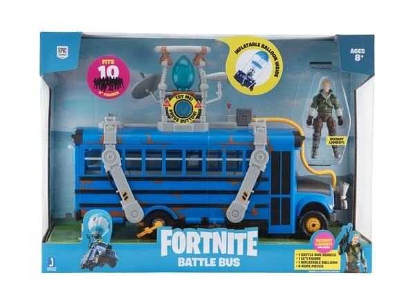 Колекційна фігурка Jazwares Fortnite Deluxe Vehicle Battle Bus (FNT0380) - Pampik - 7