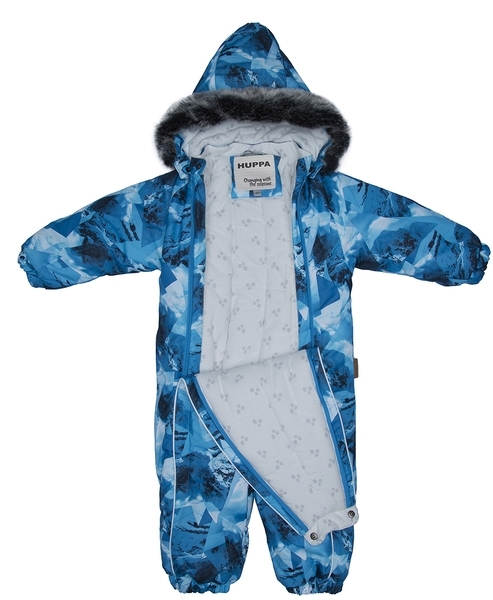 Термокомбінезон Huppa Reggie 1, р.86, синій (36020130-02760-086) - Pampik - 6