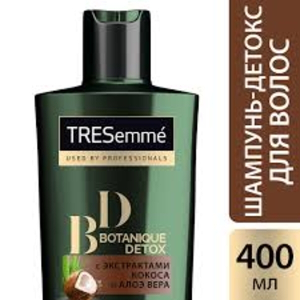 Шампунь для волосся зволожувальний TRESemme Botanique Detox, 400 мл - Pampik - 4