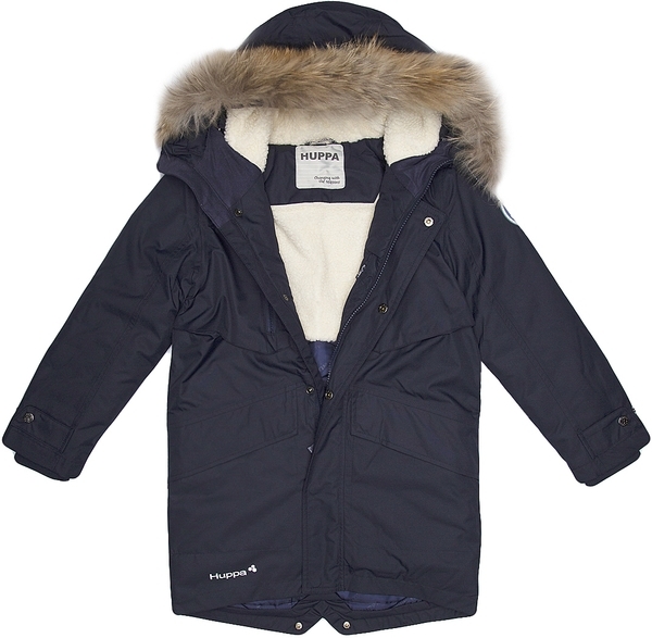 Парка Huppa David, р.122, темно-синій (12270020-00086-122) - Pampik - 6