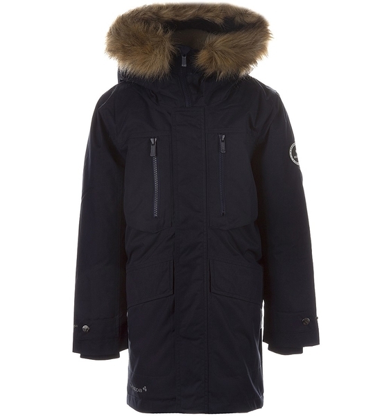 Парка Huppa David, р.134, темно-синий (12270020-00086-134) - Pampik