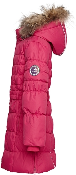 Пальто-пуховик Huppa Yasmine, р.110, фуксия (12020055-00063-110) - Pampik - 2