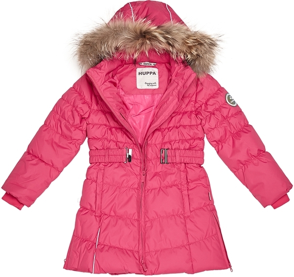 Пальто-пуховик Huppa Yasmine, р.110, фуксия (12020055-00063-110) - Pampik - 4